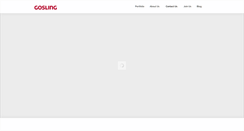 Desktop Screenshot of goslingdesign.com